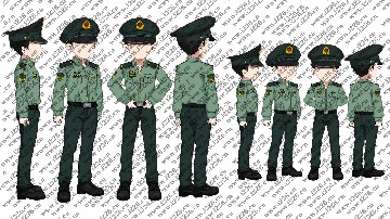 陆军长袖男（士兵）